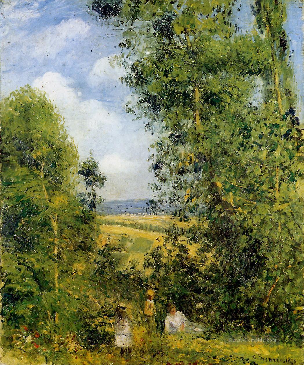 im Wald ruht pontoise 1878 Camille Pissarro Ölgemälde